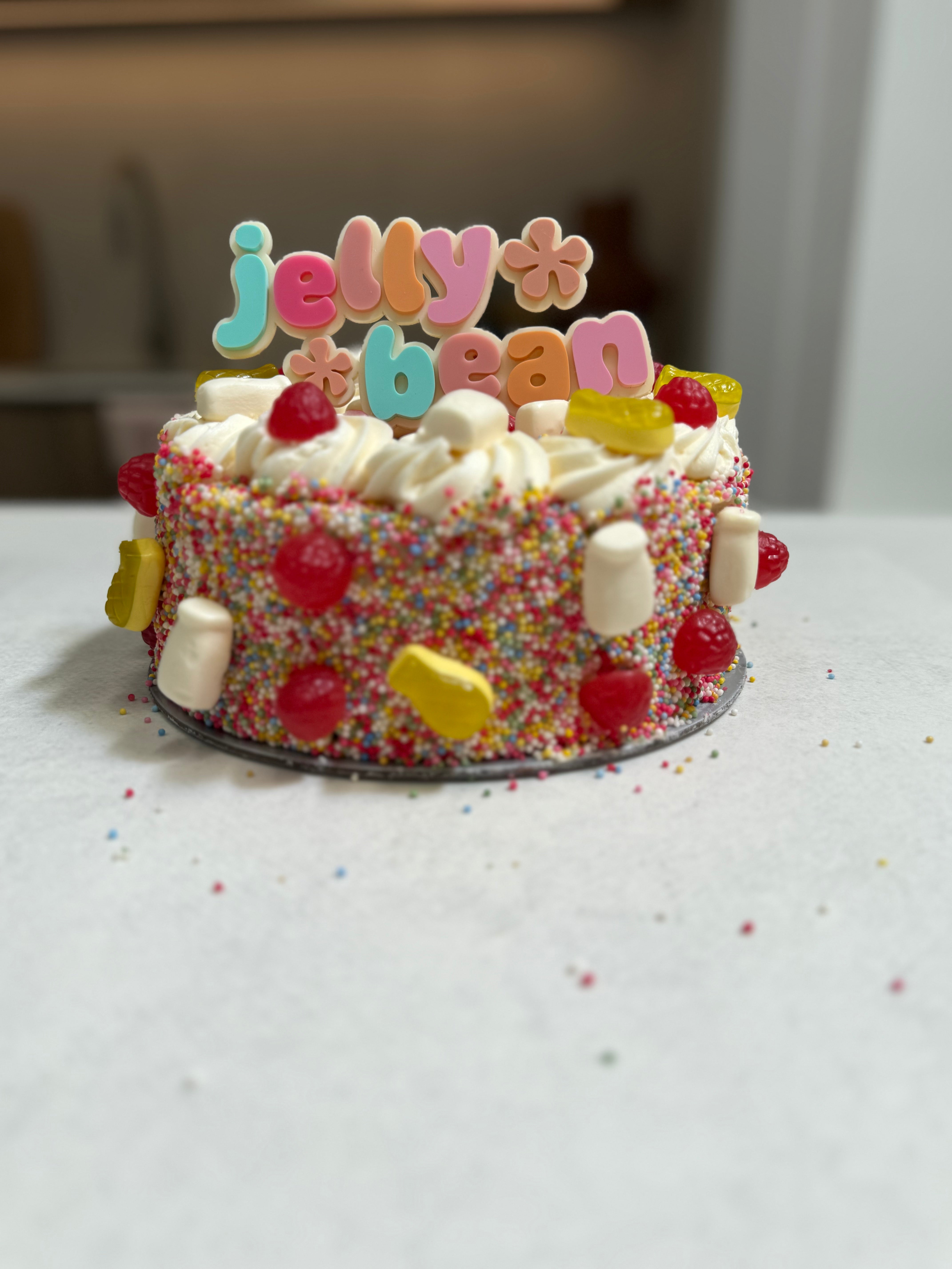 Nanna's Rainbow Cake Recipe