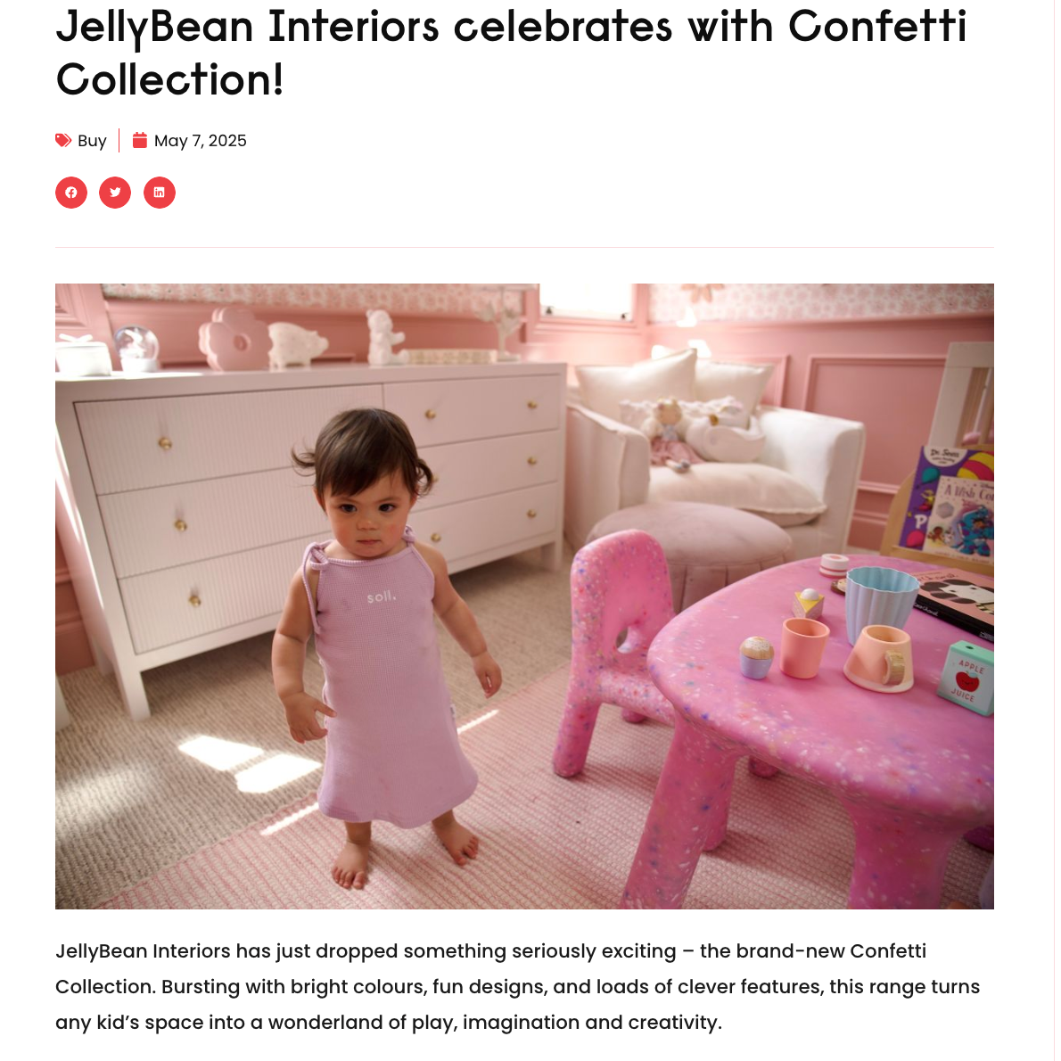 Kiddo Magazine Feature