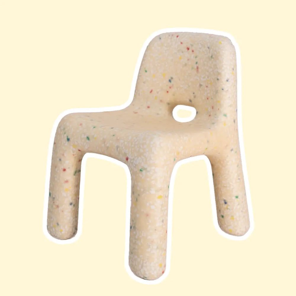 Yellow Confetti Kids Chair Jellybean Interiors