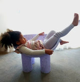 Sillón tipo cubo | Niño | Lila
