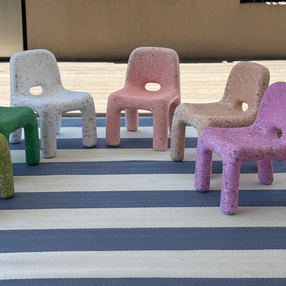 Colorful Confetti Kids Chair - Jellybean Interiors